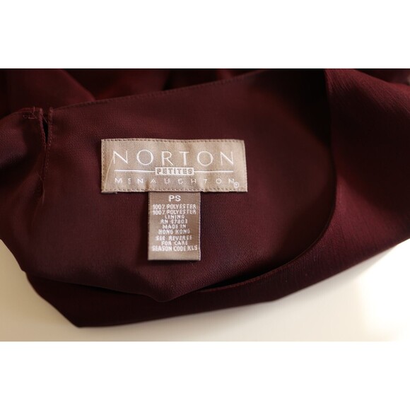 Vintage 90s Norton McNaughton Whimsigoth 2 Piece Midi Skirt & Shirt Set Size PS - Picture 4 of 16